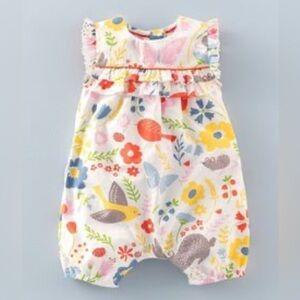Mini Boden Bunny Rabbit Romper Size 12-18 Months